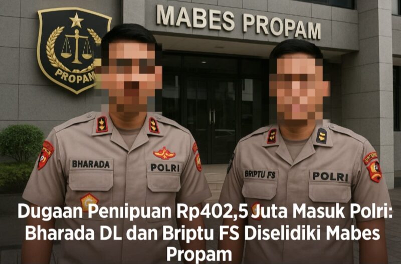 Foto : Ilustrasi Anggota Brimob Polri berinisial Bharada DL yang diduga terlibat dalam kasus penipuan dan penggelapan uang