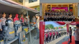 Foto : Kakorsabhara Baharkam Polri Meninjau Kesiapan Personil Sabhara dan Jajaran di Polda Jateng