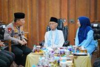 Foto : Kapolri melaksanakan silaturahmi ke Pondok Pesantren di Jawa Timur