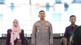 Foto : Rapat Koordinasi (Rakor) Tiga Pilar yang melibatkan ratusan personel dari unsur TNI, Polri, dan pemerintah kecamatan hingga desa