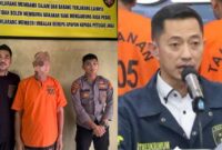 Foto : Ditreskrimum Polda Banten menangkap pelaku penipuan dan penggelapan dana masyarakat