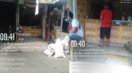 Foto : Toko yang diduga milik Faisal di Wilayah Jagakarsa, Jakarta Selatan