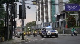 Foto : Kodam III/Siliwangi menggelar patroli gabungan dalam rangka mengantisipasi kegiatan unjuk rasa di wilayah Kota Bandung