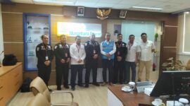 Foto : Tim Audit Sistem Manajemen Pengamanan Obvitnas Polri Tinjau Fasilitas PLN di Indramayu