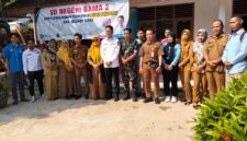 Foto : SDN Negeri Bama 2 mengadakan kegiatan pembagian makanan bergizi gratis kepada para siswa-siswi
