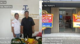 Foto : Peresmian Kantor Kabiro Media Propam News TV yang berlokasi di Ruko Apartemen Robinson, Jalan Jembatan Dua Raya No. 2A, Jakarta Utara.