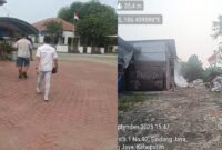 Foto : Masyarakat desa Wanakerta bersama Dirut PT Media Propam News TV Datang Kantor Camat
