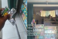 Foto : Toko kosmetik di jalan Swadarma raya RT 09 RW 08, Ulujami kec. Pesanggrahan, kota Jakarta Selatan