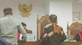 Foto : Majelis Hakim Pengadilan Negeri Jakarta Pusat