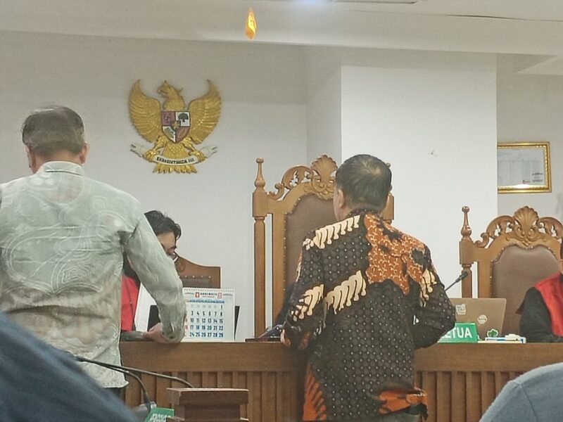 Foto : Majelis Hakim Pengadilan Negeri Jakarta Pusat