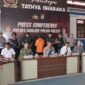 Foto : Sat Reskrim Polres Banjar bersama Balai Konservasi Sumber Daya Alam Kalimantan Selatan berhasil mengungkap kasus perdagangan bagian tubuh satwa liar yang dilindungi.