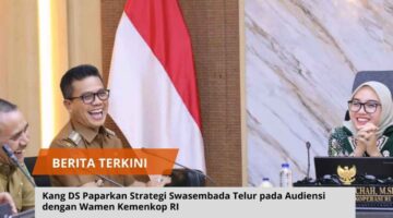 Kang DS Paparkan Strategi Swasembada Telur pada Audiensi dengan Wamen Kemenkop RI