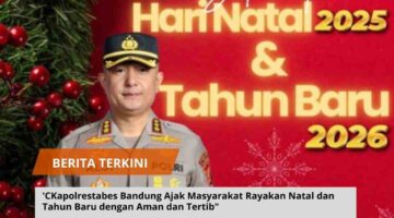 CKapolrestabes Bandung Ajak Masyarakat Rayakan Natal dan Tahun Baru dengan Aman dan Tertib