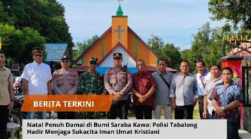 Natal Penuh Damai di Bumi Saraba Kawa: Polisi Tabalong Hadir Menjaga Sukacita Iman Umat Kristiani