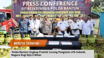 Polda Banten Ungkap Praktik Curang Pengisian LPG Subsidi, Negara Rugi Rp3,3 Miliar
