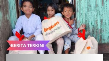 Penyaluran Perdana Kado Lebaran Yatim Dhuafa Sasar Warga Bedakan Sungai Miai