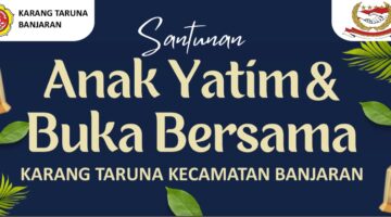 Karang Taruna Kecamatan Banjaran Gelar Santunan dan Buka Puasa Bersama Anak Yatim Piatu